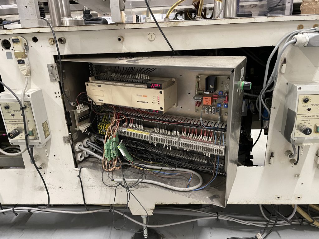 Previous control system, PLC